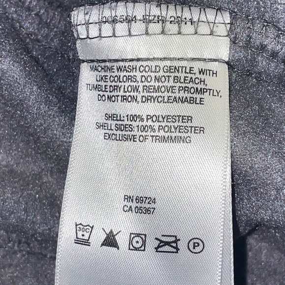 Men's Ten Gear Gray Fit Long‎ Sleeve Athletic Shirt Top Sz XLT 1/4 zip Pullover - Picture 5 of 5